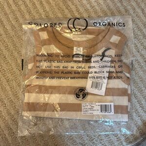 Colored Organics Boulder Tank Bodysuit 12-18m